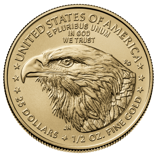 2024 1/2 oz American Gold Eagle Coins