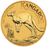 2024 1 oz Australian Gold Kangaroo Coin