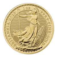 2025 1 oz British Gold Britannia Coin