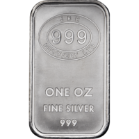 1 oz JBR Silver Bar