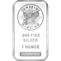 1 oz Sunshine Mint Silver Bar