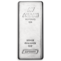 100 oz Asahi Silver Bar