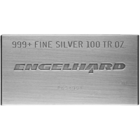 100 oz Engelhard Silver Bars