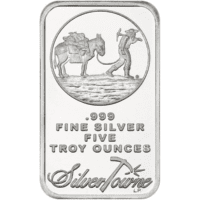 5 oz SilverTowne Prospector Silver Bar