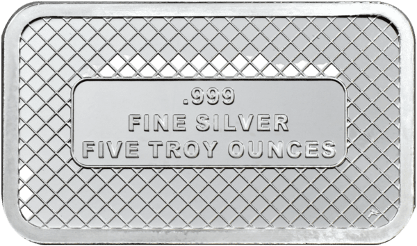 5 oz SilverTowne Flag Silver Bar