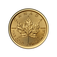 2025 1/10 oz Canadian Gold Maple Leaf Coin