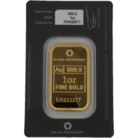 1 oz Rand Refinery Gold Bar