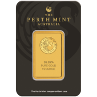 10 oz Perth Mint Gold Bar