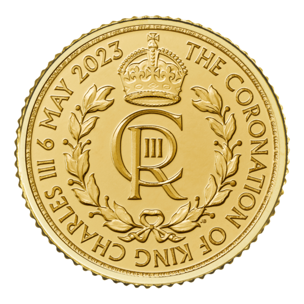 2023 1/10 oz British Gold Coronation of the King Coin