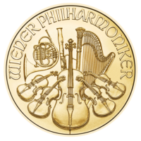 2025 1/10 oz Austrian Gold Philharmonic Coin