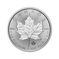 2025 1 oz Canadian Platinum Maple Leaf Coin